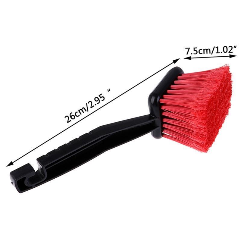 Premium Car Tire Brush Soft Bristle Car Motorcycle Hub Tire Cleaner Carpet Brush