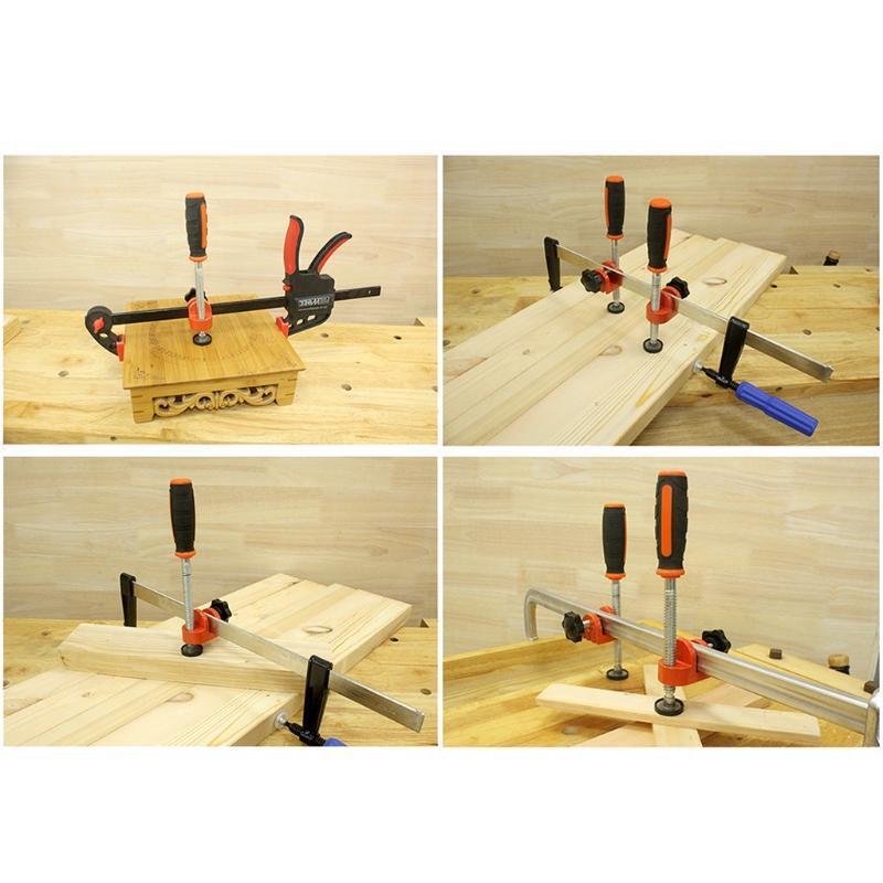 Single Spindle Edge Clamp For Solving the Problem of Woodworking Side Clamps