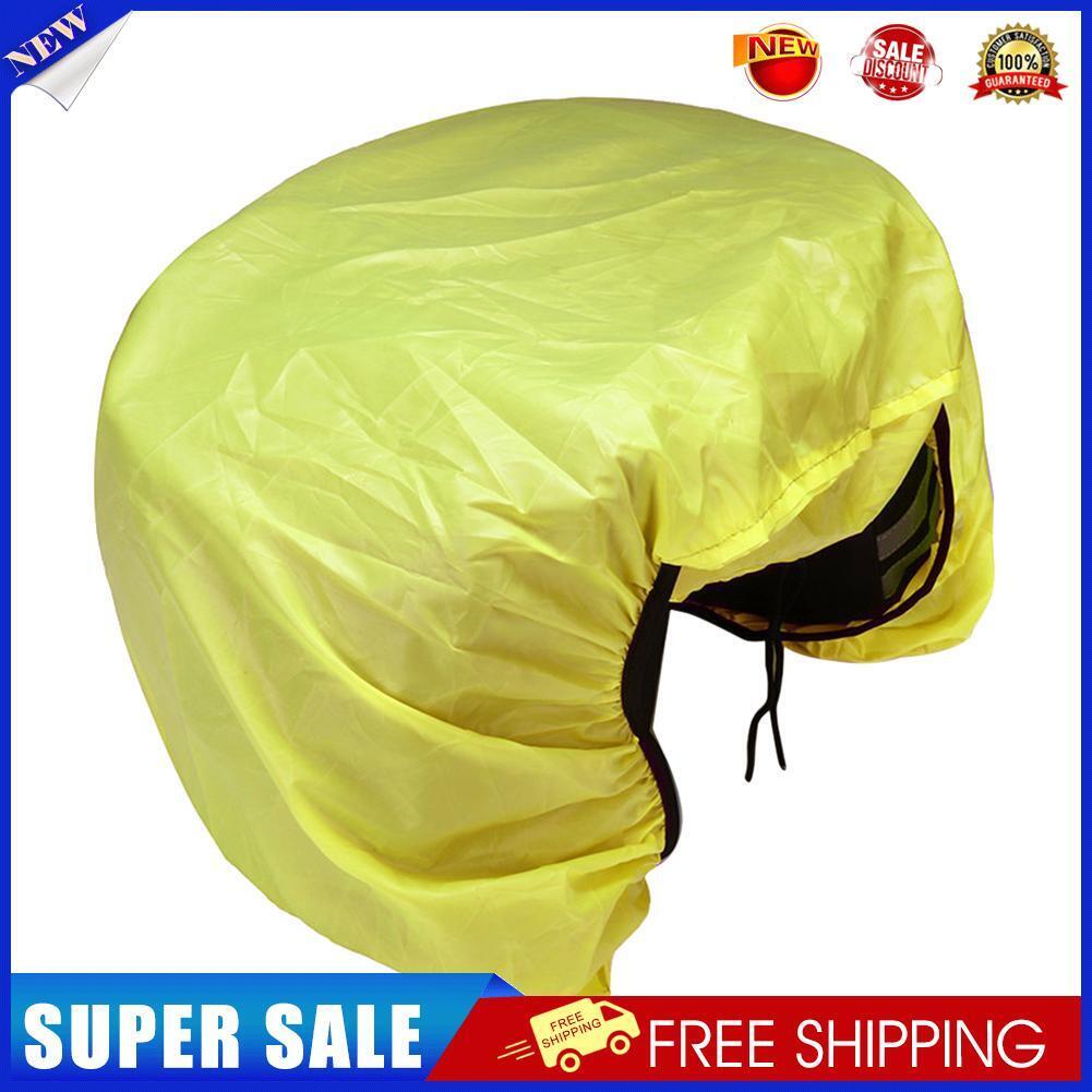 Bicycle Pannier Bag Rain Cover MTB Bike Tail Rear Rack Pouch Cover (Yellow)
