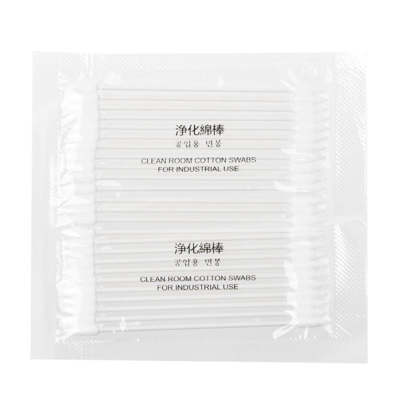 25x Cotton Disposable Stick Cleaning Tool for AirPods Earphone Phone Charge Port