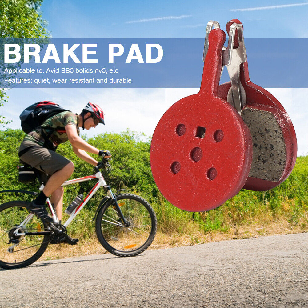 2pcs MTB Bike Brake Pads Semi-Metallic Bicycle Braking Disc for Avid BB5