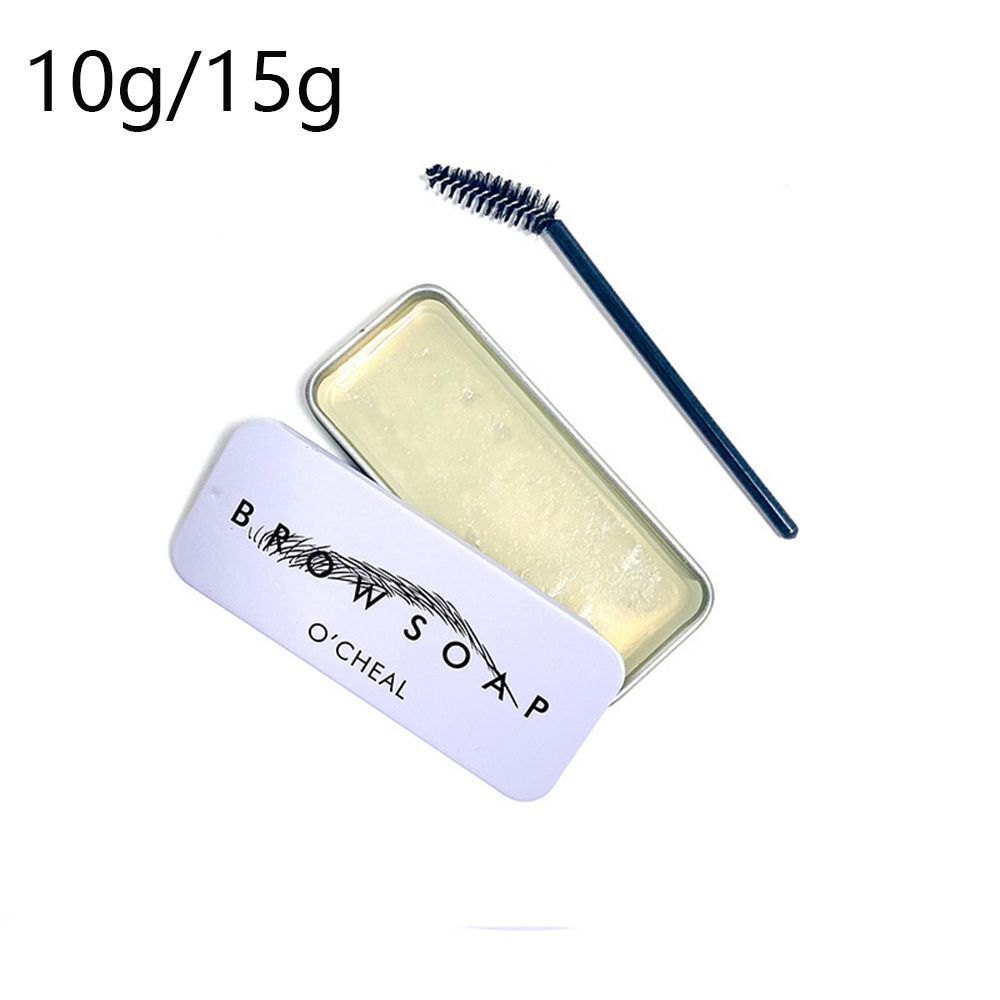 Fluffy Long-Lasting Eyebrow Soap Wax Eyebrows Pomade Gel Brows Wax Waterproof