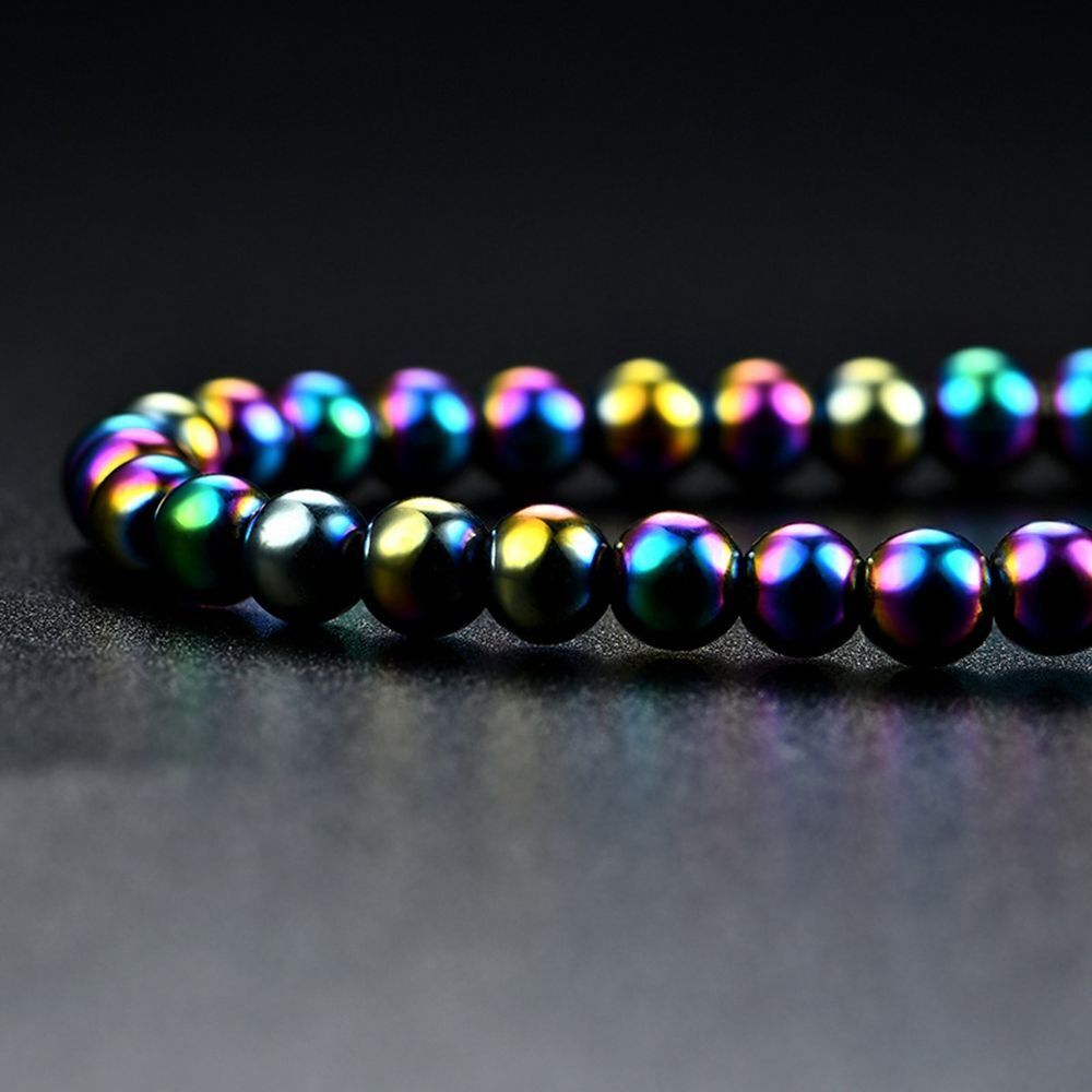 Jewelry Gift for Women Men Lymph Drainage Magnetic Necklace Hematite Necklace