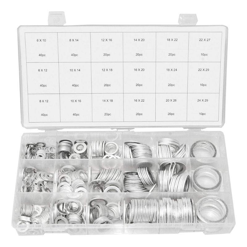 Portable 450 Pieces Automobile Engine Oil Drain Plugs Aluminum Compression Parts