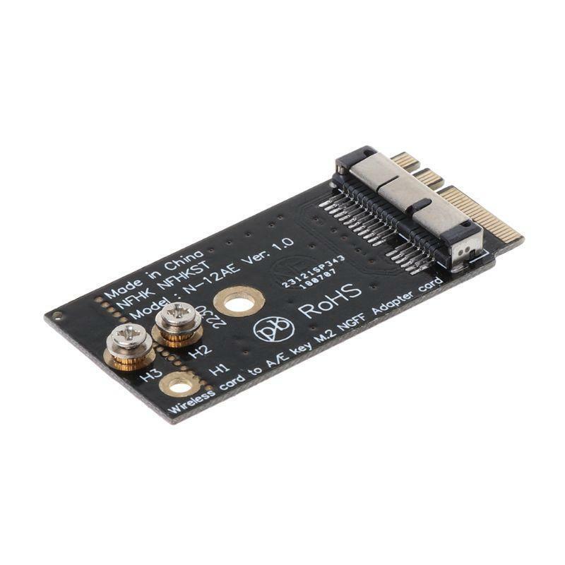 BCM94360CS2 BCM943224PCIEBT2 A/E Key NGFF M.2 Adapter Card Module 12+6 Pin WIFI