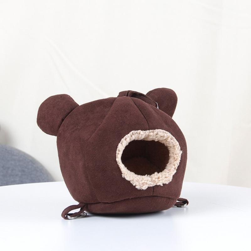 Cute Hamster House Cage Pet Small Animals Chinchillas Winter Warm Sleeping Bed