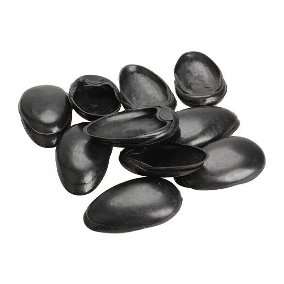 10 Pairs Black Plastic Hairdressing Dye Coloring Ear Cover Shield Protector
