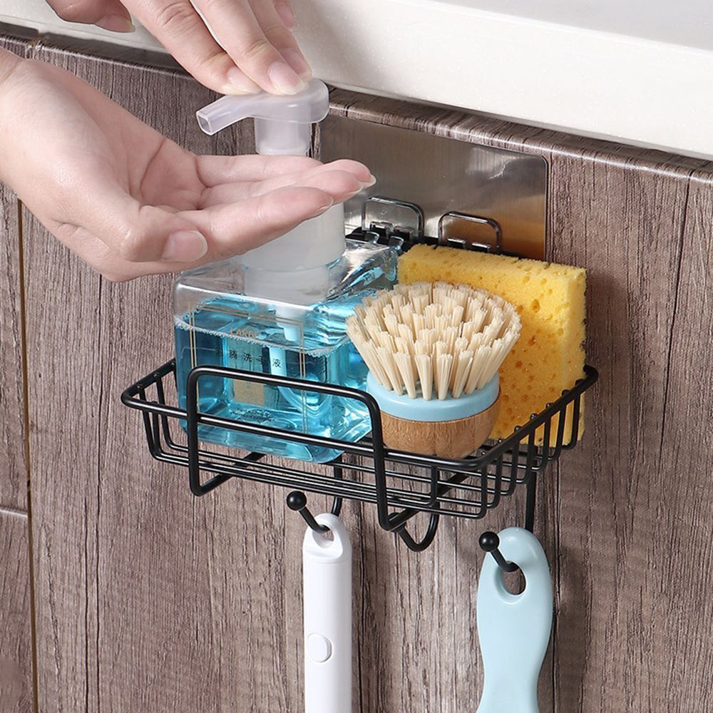 Accessories Iron Free Punching Soap Shelf Soap Holder Wall Hanging Storage Rack
