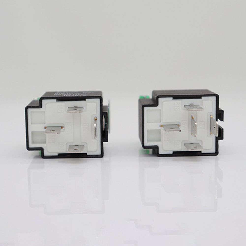 Car Fuse Relay Automotive Electrical Relays with 14AWG Wires 12V 5-Pin 30A SPST