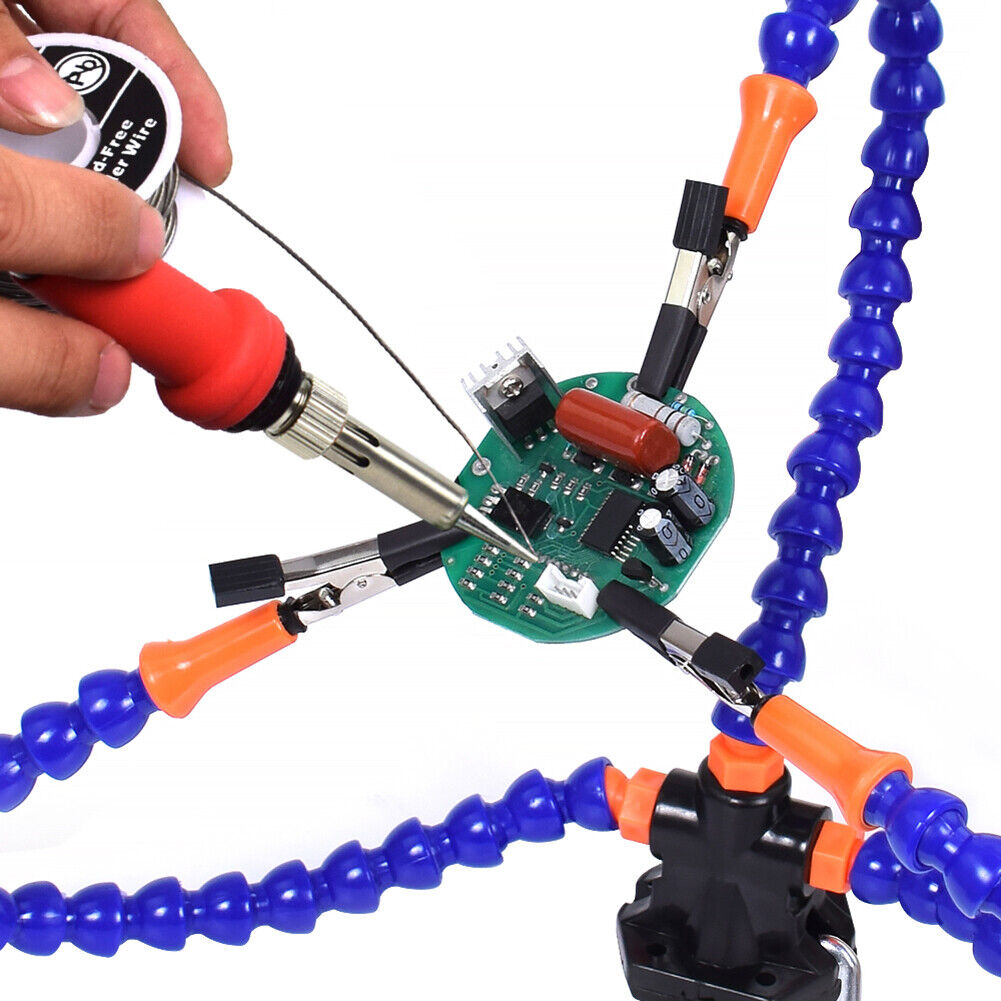 Third Helping Hand Tool Soldering Iron Holder Table Clamp Welding Station