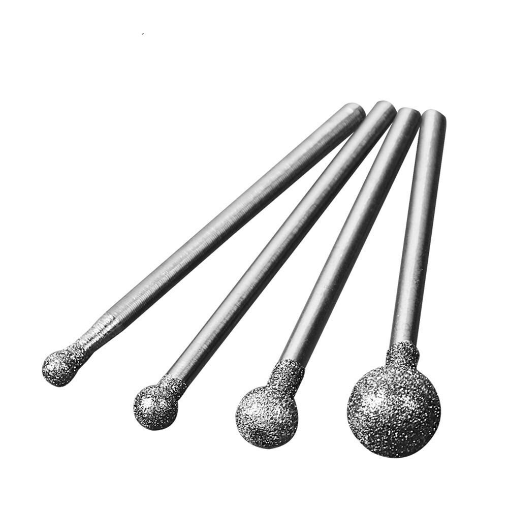 Diameter Shank Needle Head Cutter Jade Carve Tool Diamond Grind Grindings Bit