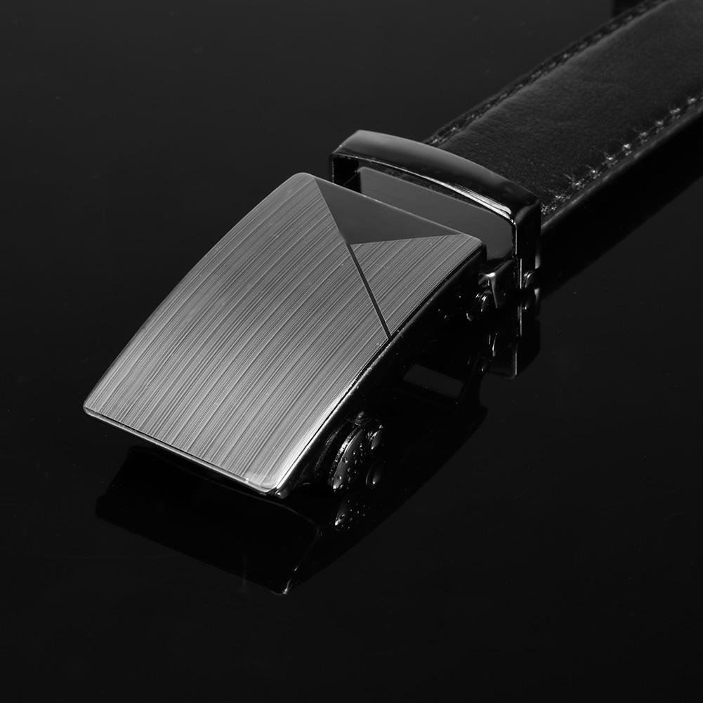 Men Classic Belt PU Business Casual Straps Fashion Automatic Buckle (012)
