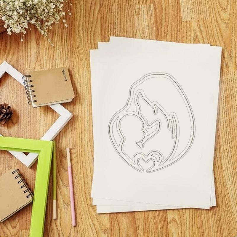 Metal Mom&Baby Cutting Dies Embossing Stencils Template Card Making DIY