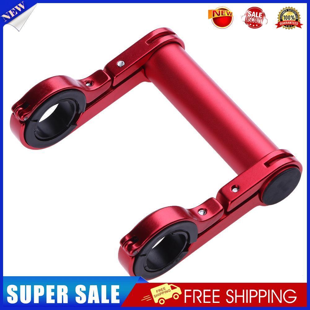 10cm Bicycle Light Holder Bike Handlebar Extender Lamp Phone Stand(Red)