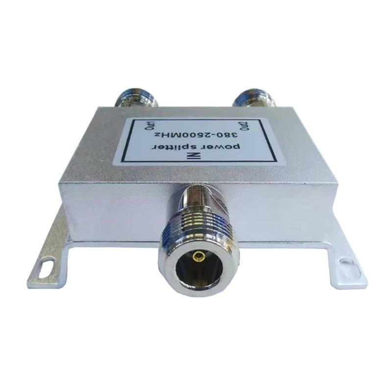 RF Radio Frequency Power Splitter Combiner 1 to 2 Way 380-2500MHz Signal Divider