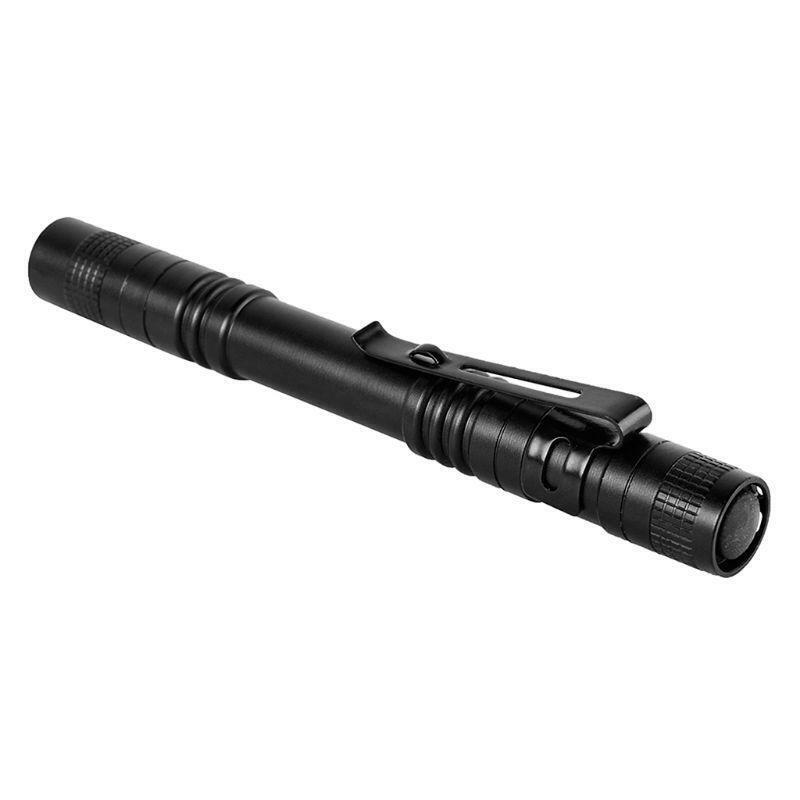 Portable Flashlight Pencil Pocket Light LED Waterproof Torch Aluminum Alloy Lamp