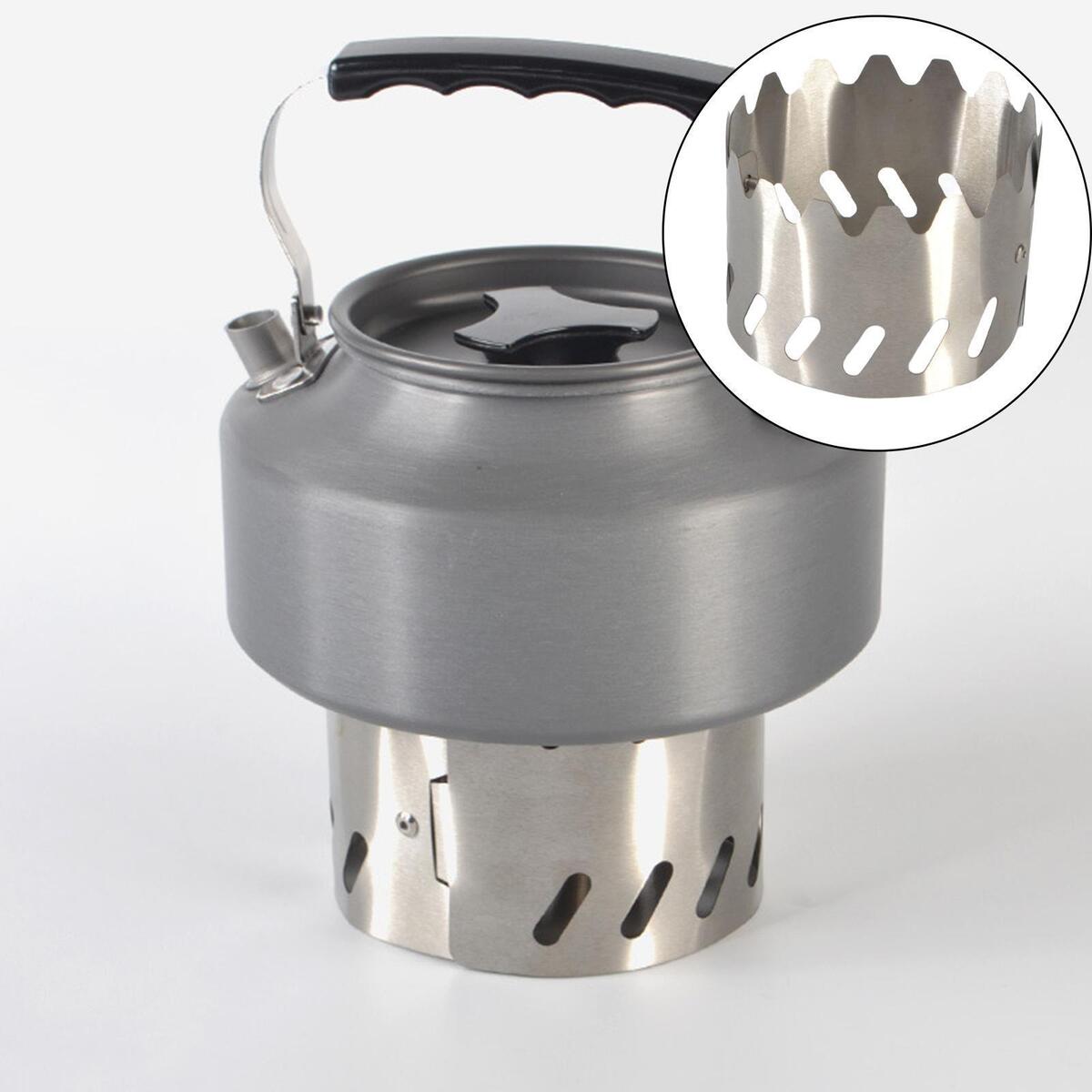 Ultralight Camping Alcohol Stove Rack Windscreen Stand Windshield Bracket