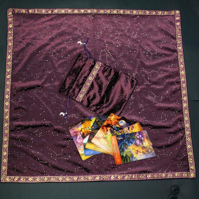 Dowsing Divination Metaphysical Board Velvet Board Ta-rot Game Tafelkleed