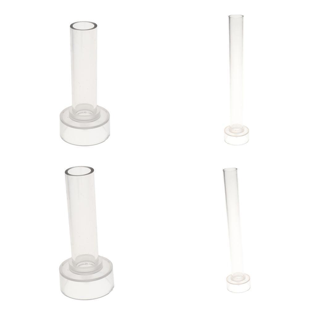 4Pcs 4x Plastic Candles Mold Soap Moulds Wedding for DIY Soap Making Crafts