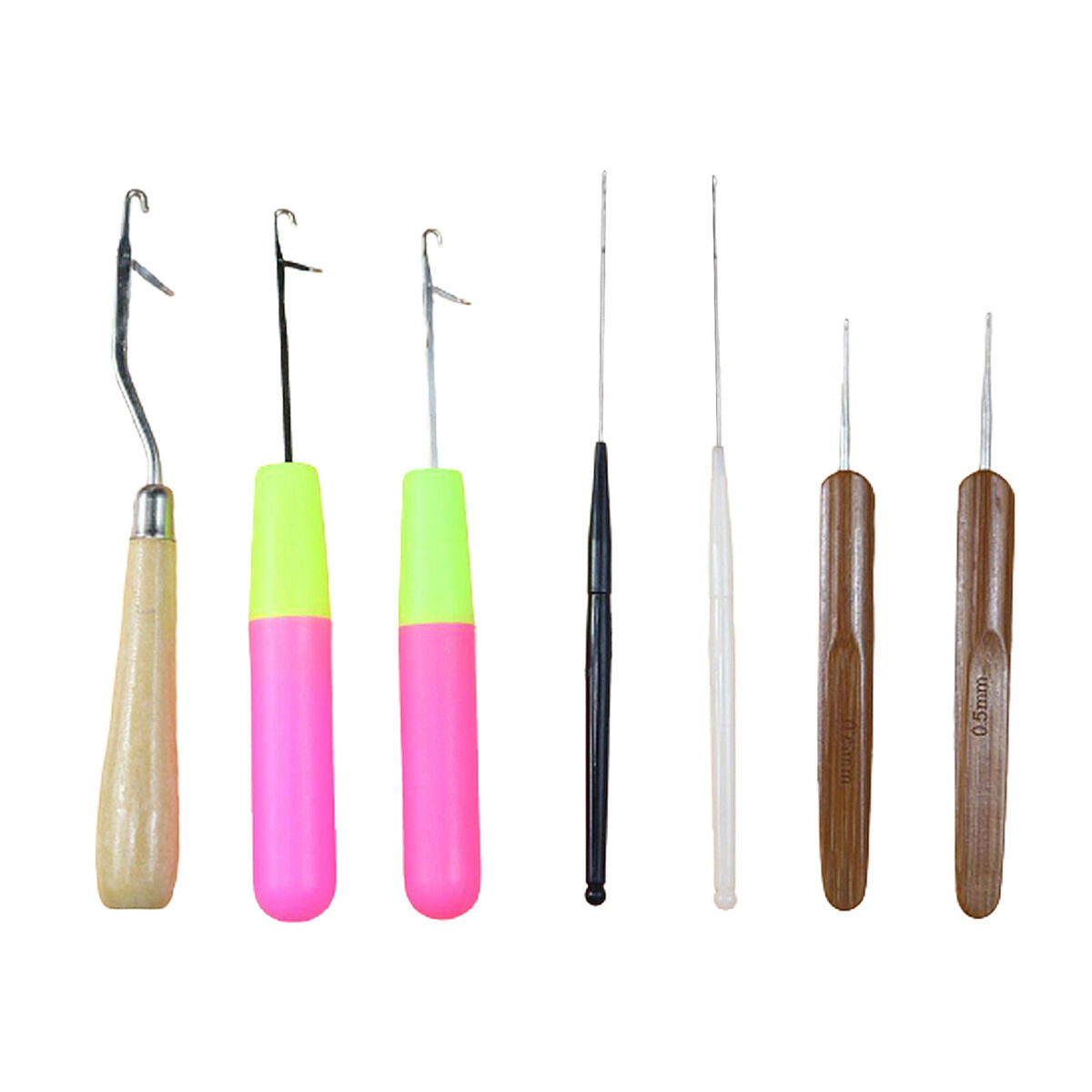 7Pcs DIY  Rug Kit Carpet Rug Making Craft Tools  Dreadlocks