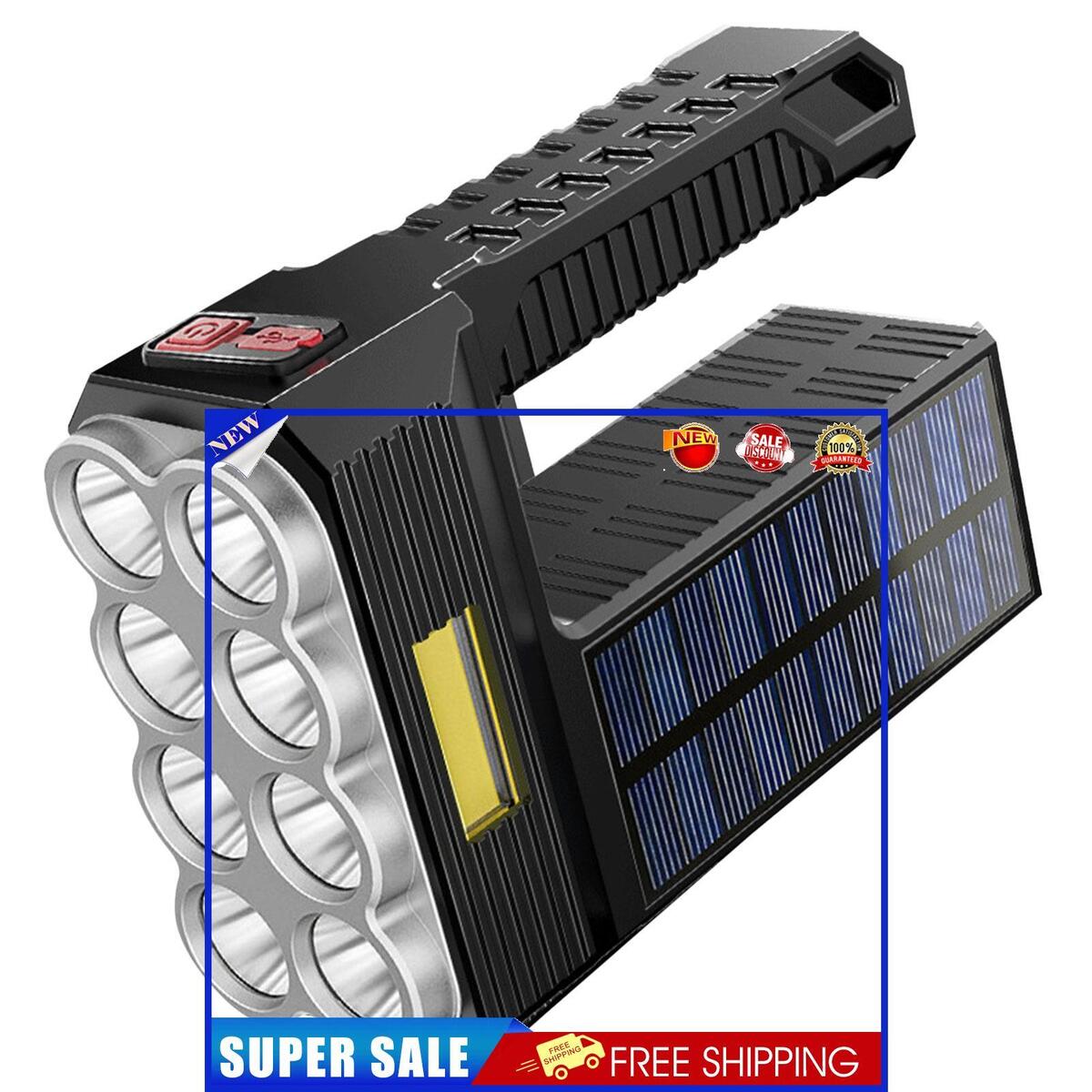 Rechargeable Light Solar & USB Charge Waterproof Mobile Lighting Products
