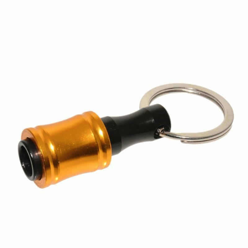 10 Pieces Hex Shank Keychain Extension Bar Screwdriver Bits Adapter 1/4 Inch