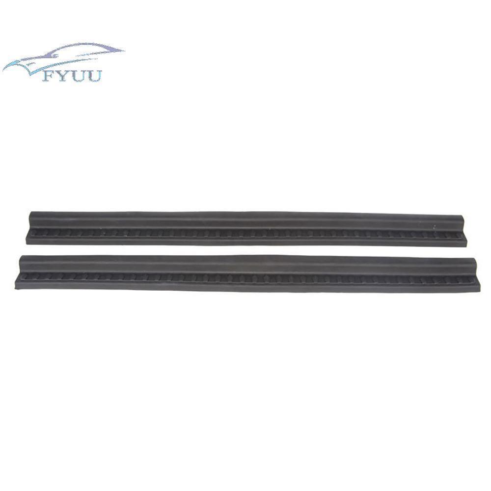 2x Entry Guard Door Sill Cover Scuff Plate Pads For Jeep Wrangler TJ 1997-2006