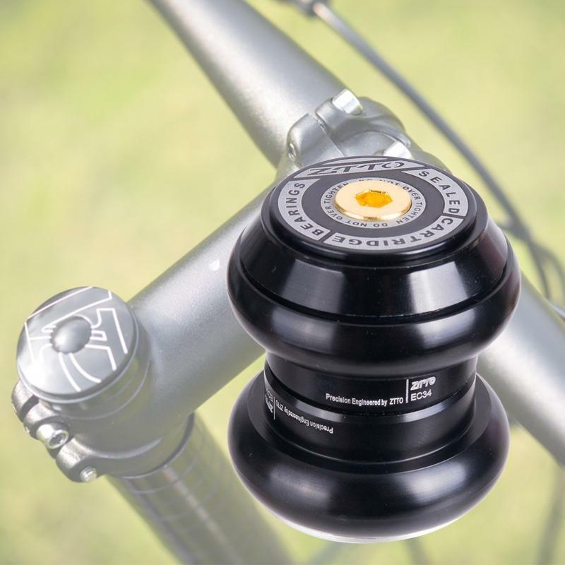 3434s MTB Bicycle Headset 34mm EC34 CNC 1 1/8 28.6 Straight Tube Fork Headset