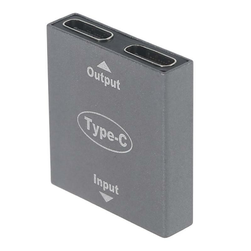 USB C Female to Dual Female Splitter Convter Adapter Type C Extension Connector