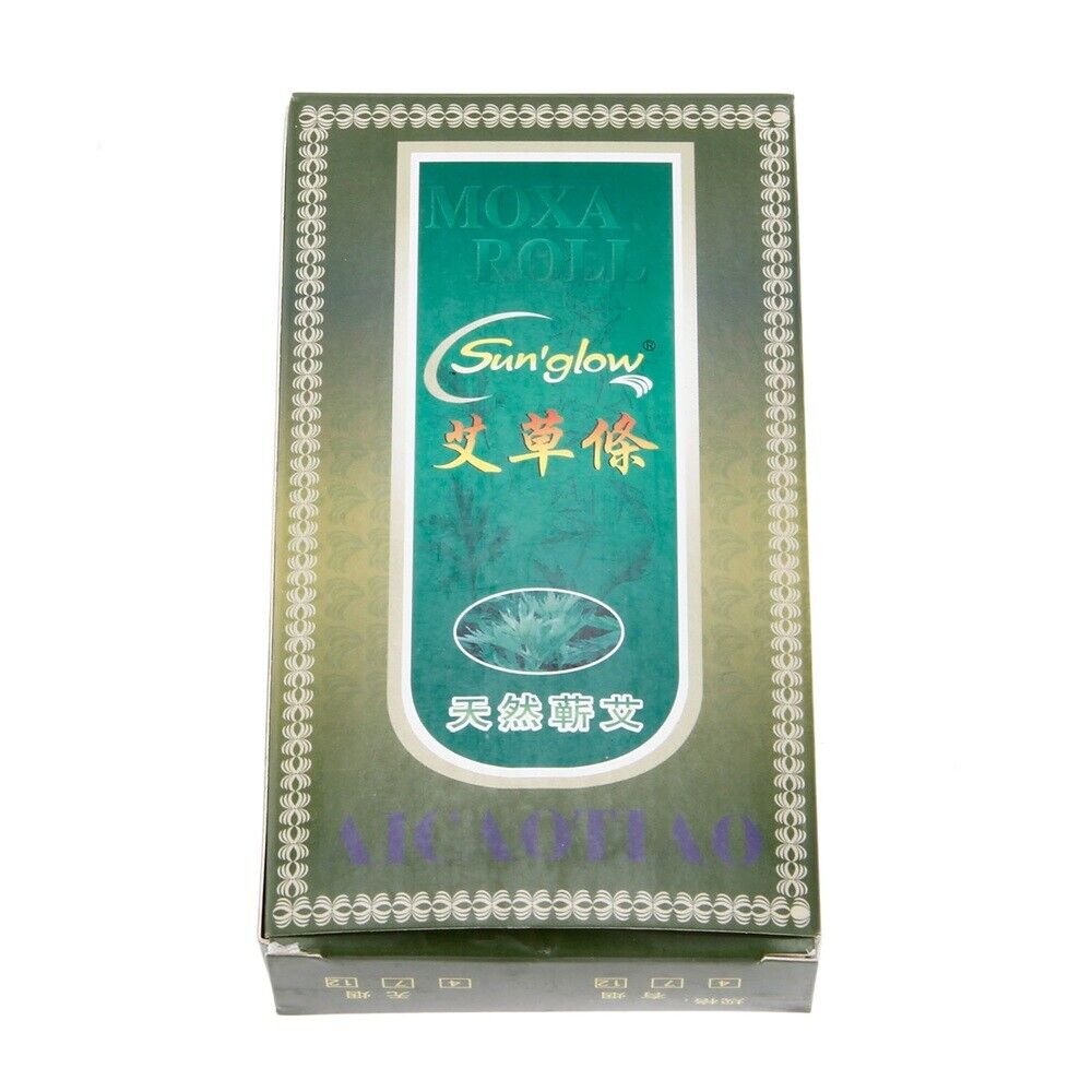 70pcs 4mm Traditional Smokeless Moxa Rolls Sticks Moxibustion Healing Therapy