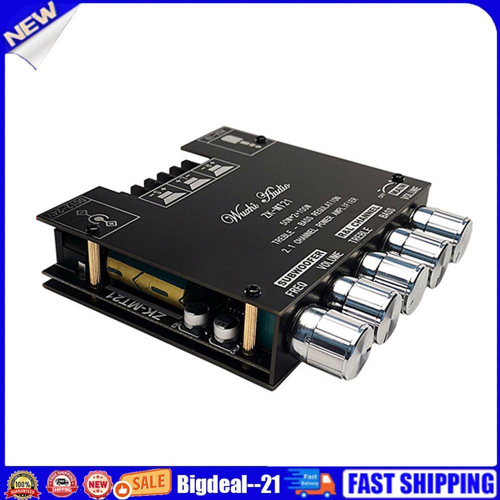 ZK-MT21 2x50W+100W Stereo BT5.0 2.1 Channel Digital Power Amplifier Board