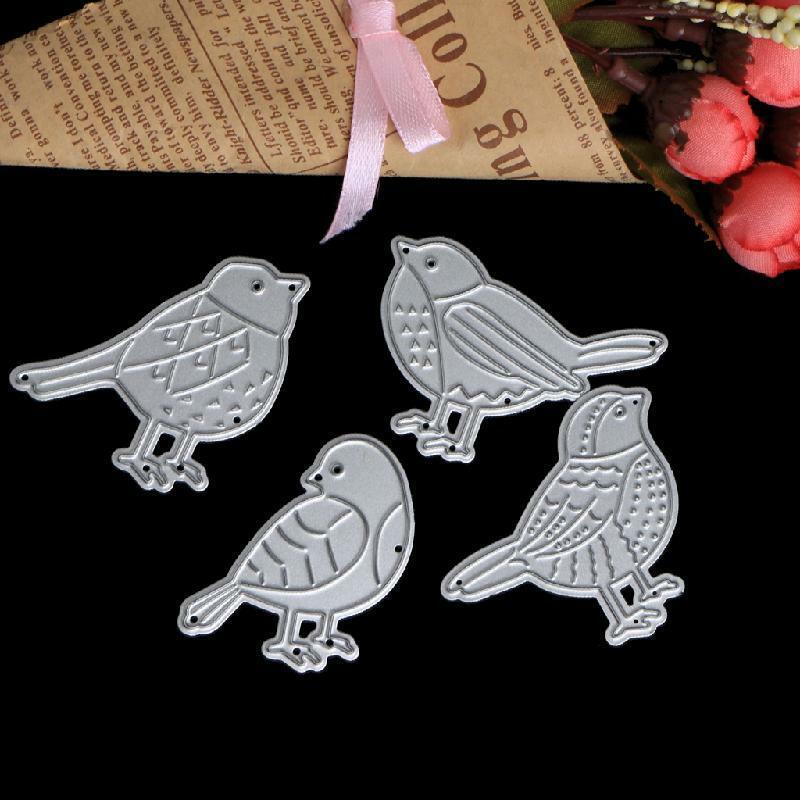 Birds Cutting Dies Stencils Scrapbook Album Embossing Paper Card DIY Craft Decor