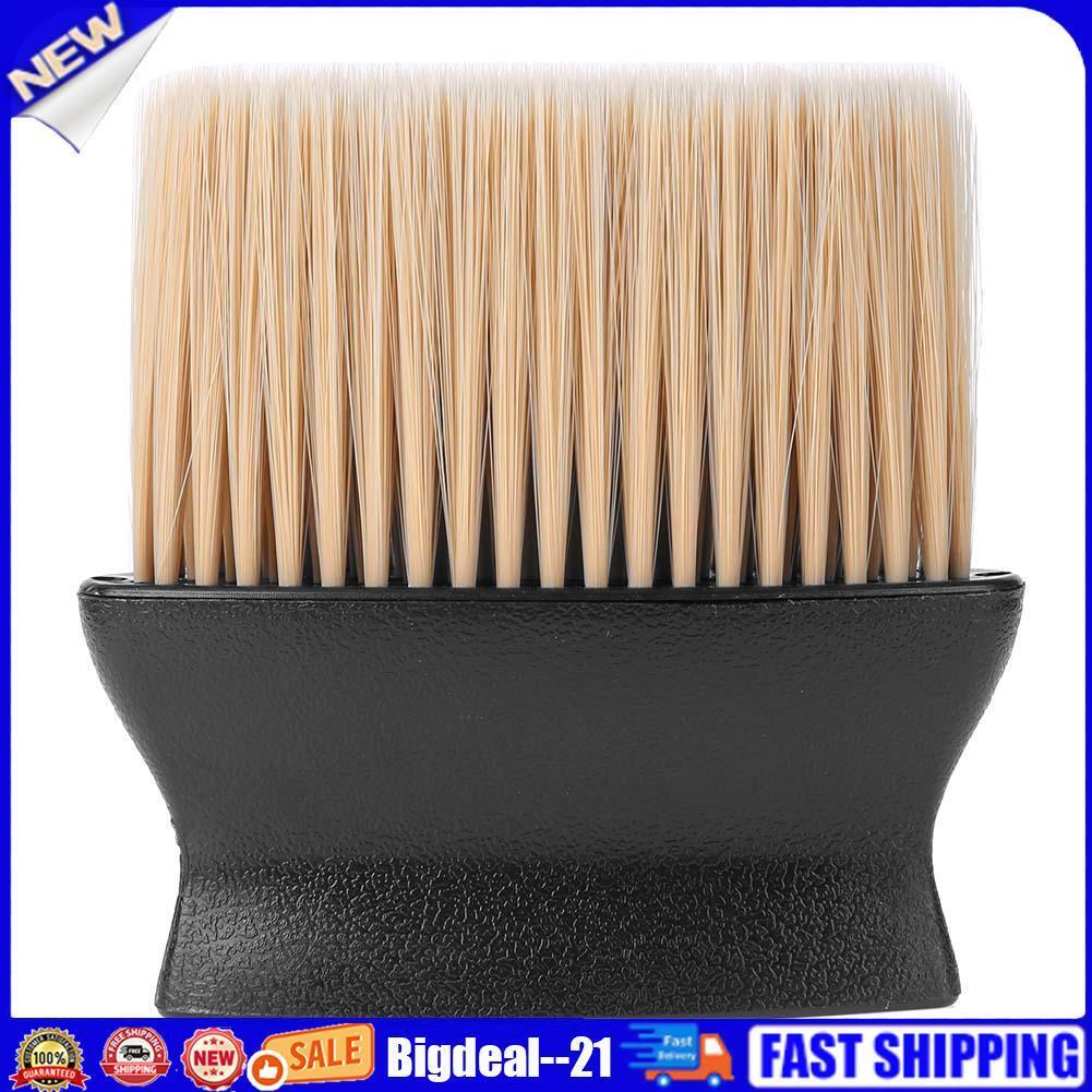 1pc Plastic Hair Cleaning Brush Soft Fibre Hair Neck Face Wash Brush Supply
