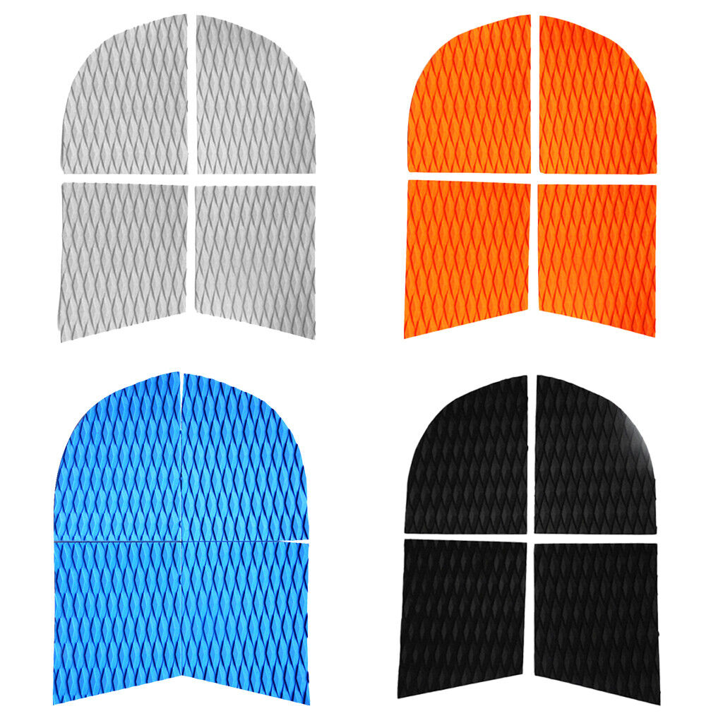 4Pc EVA Dog Pet Traction Pad Deck Grip Mat Tail Pad for Surfboard Paddleboard