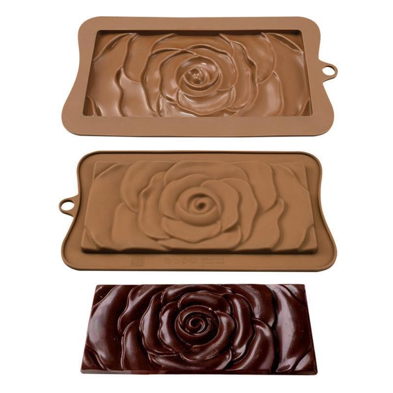 Silicone Flower Shaped Chocolate Mold Food-Grade Silicone Material BPA Free Mold