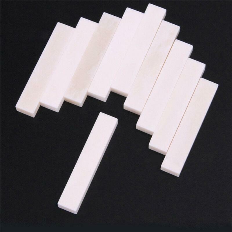 Guitar Blank Bone Nut Real Buffalo Bone Guitar Bass Bridge Saddle Nut LP Guitar