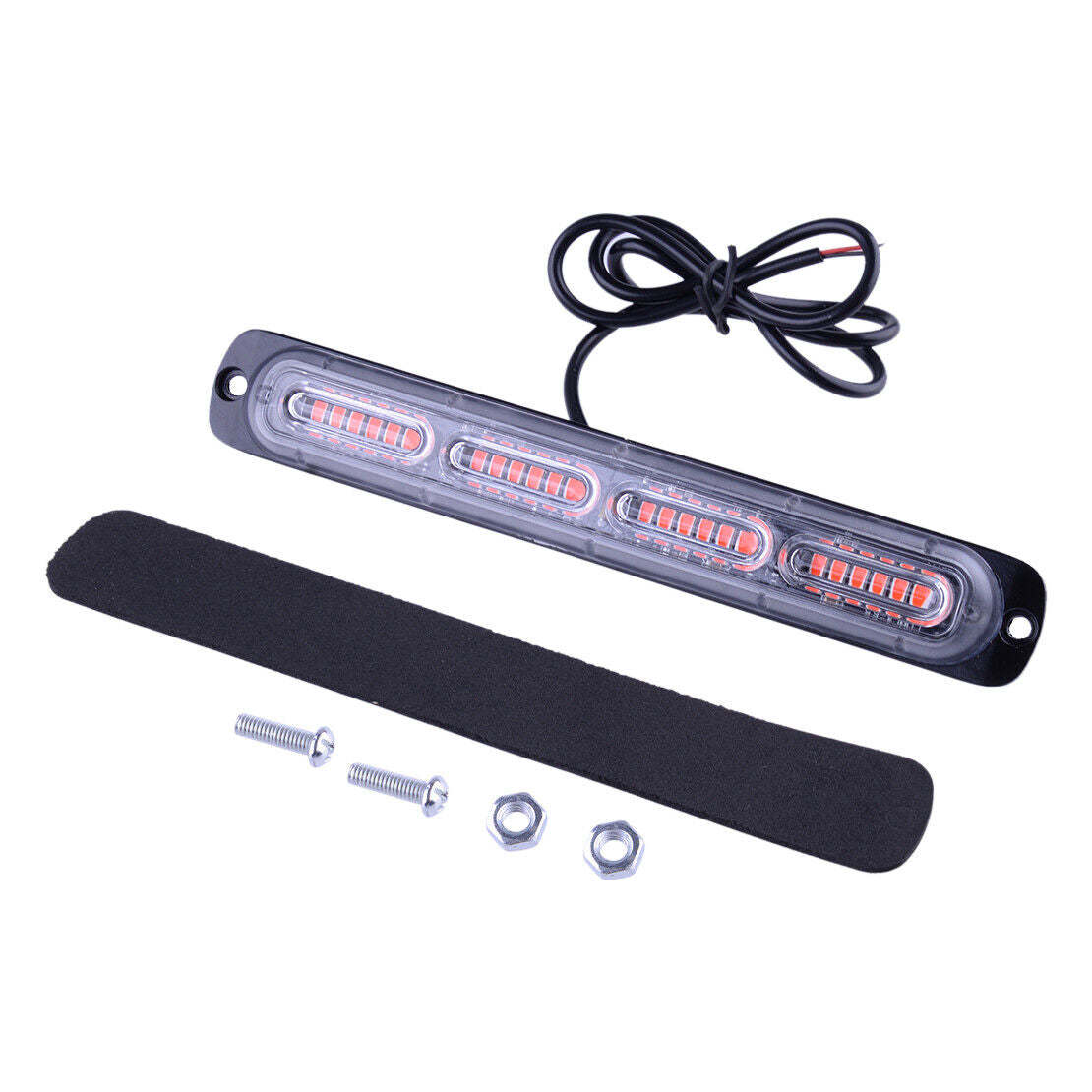 Red LED Car Truck Emergency Warning Hazard Flashing Strobe Side Light Lamp New