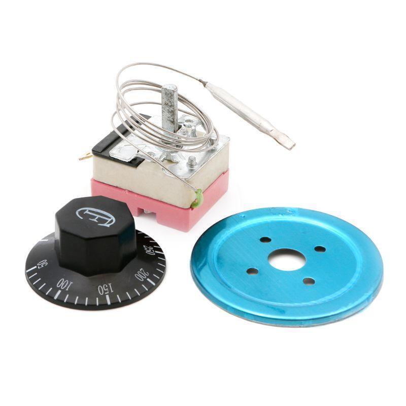 50-300? Dial Thermostat Temperature Control Switch For Electric Oven AC 220V 16A
