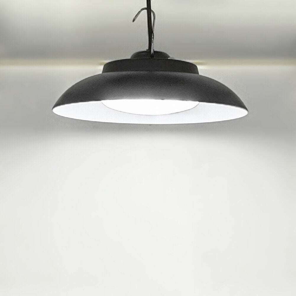 48 LED Solar Pendant Lamp Waterproof Hanging Shed Lights for Outdoor Indoor