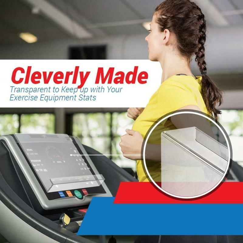 Pad Treadmill Holder E-Book Reading Frame Acrylic Clear Shelf for Exercise Equip