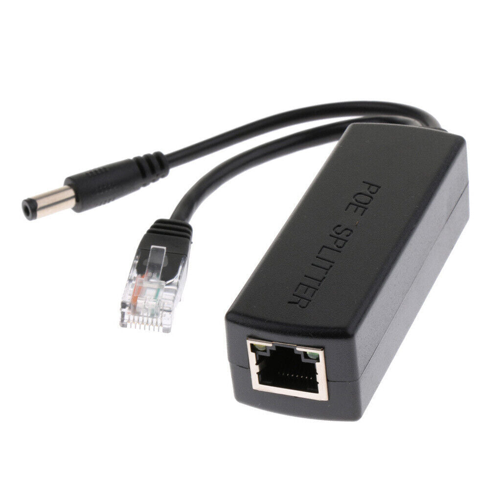 5Pcs  802.3af Micro USB  PoE Splitter  Over Ethernet 48V 12V