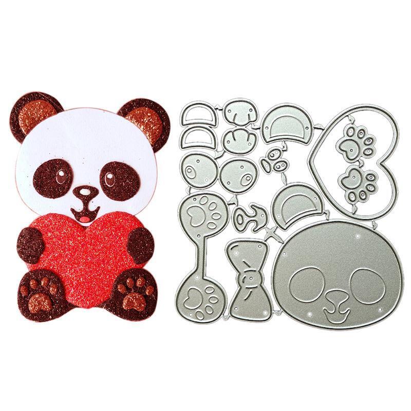 Cute Bear Metal Cutting Dies Scrapbooking Stencil Die Cuts Card Embossing Album