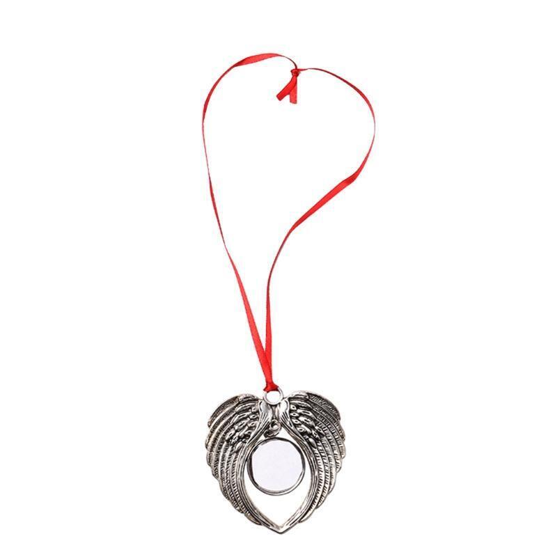 DIY Gift Angel Wing Shape with Red Ropes Christmas Tree Party Favor Meaningful