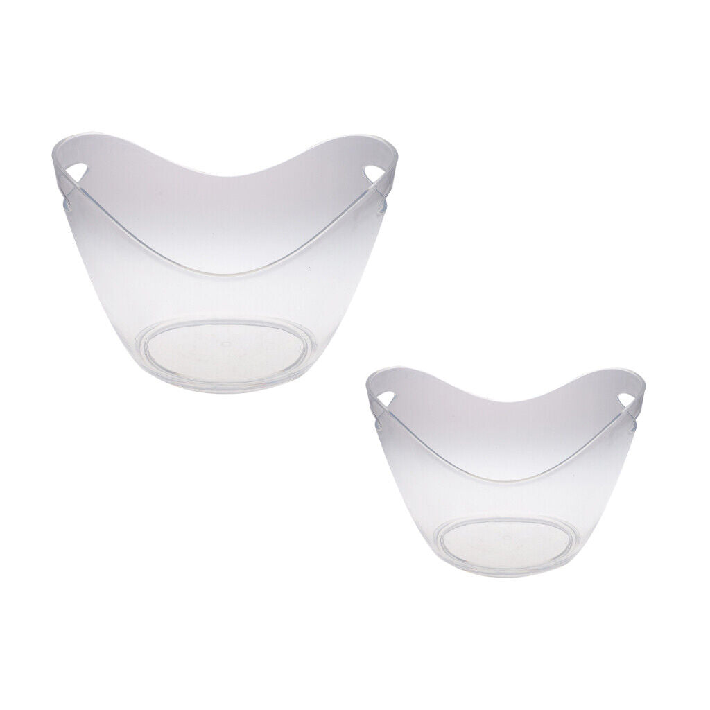 2pcs Ice Bucket Beer Cooler Drink Champagne Chiller  for Party BBQ KTV