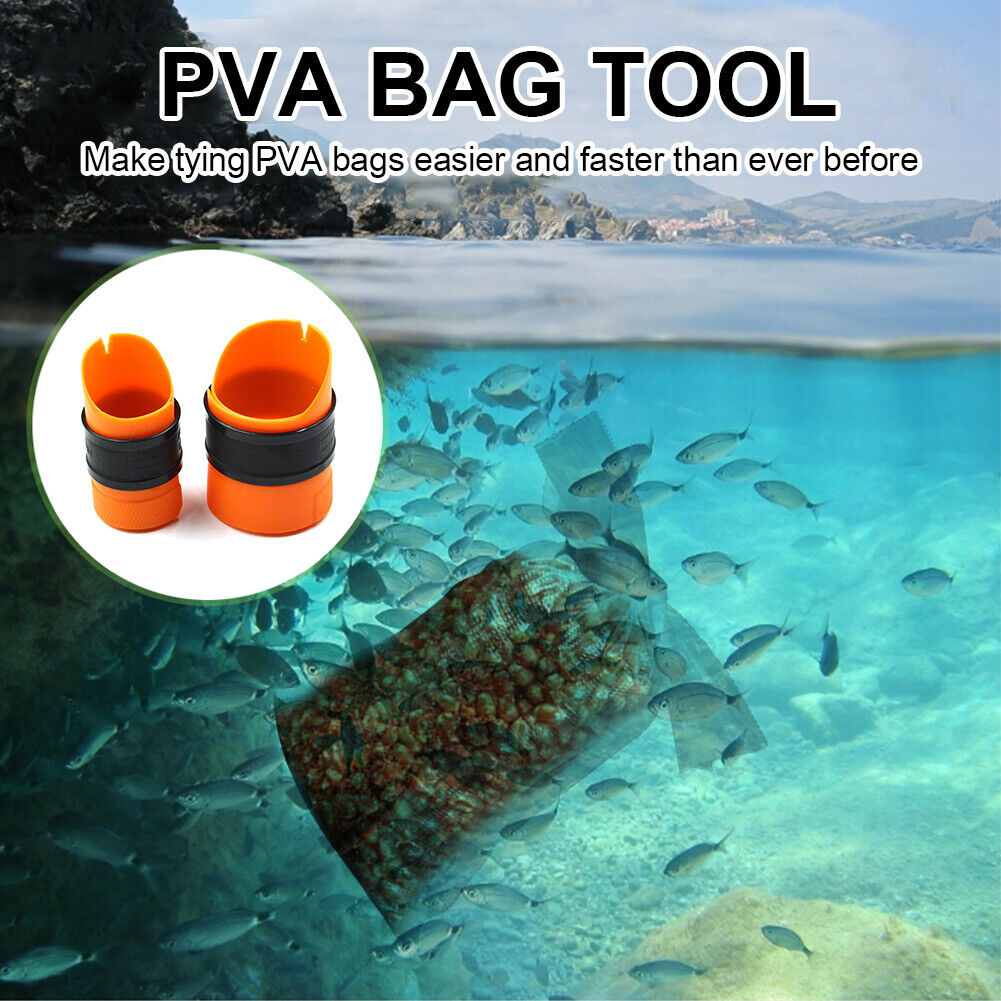 PVA Loader Bag System Bait Loading Tools for Carp Rig Coarse Method Feeder