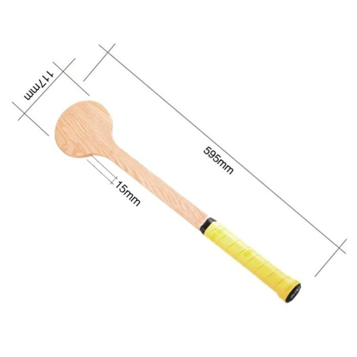 Tennis er Spoon Beginner Mid  Training Racket Gear Yellow
