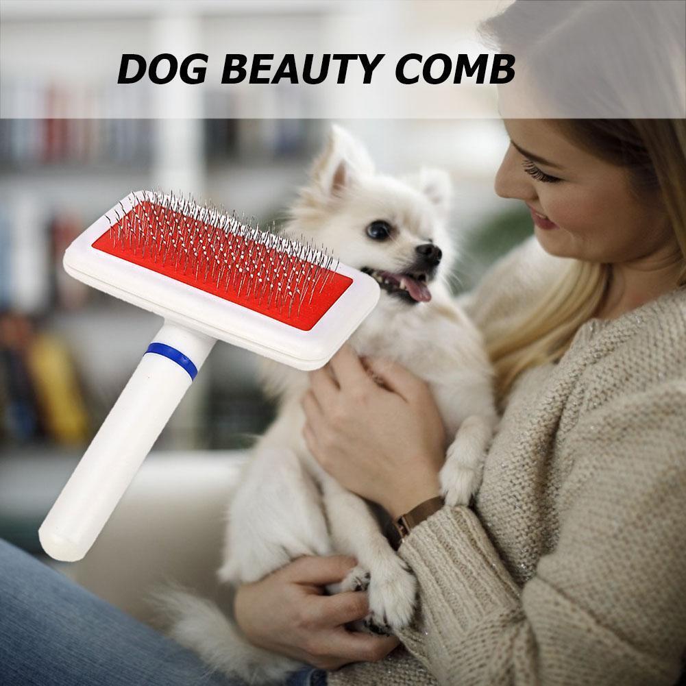 Dog Cat Needle Comb Puppy Hair Remover Brush Pets Beauty Grooming  Supplies