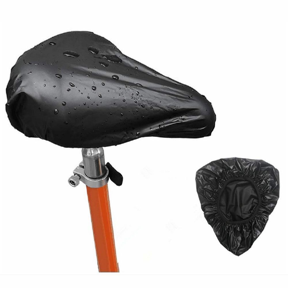 Bicycle Seat Rain Cover Rain Resistant Bike Saddle Cover Elastic Dust Protect