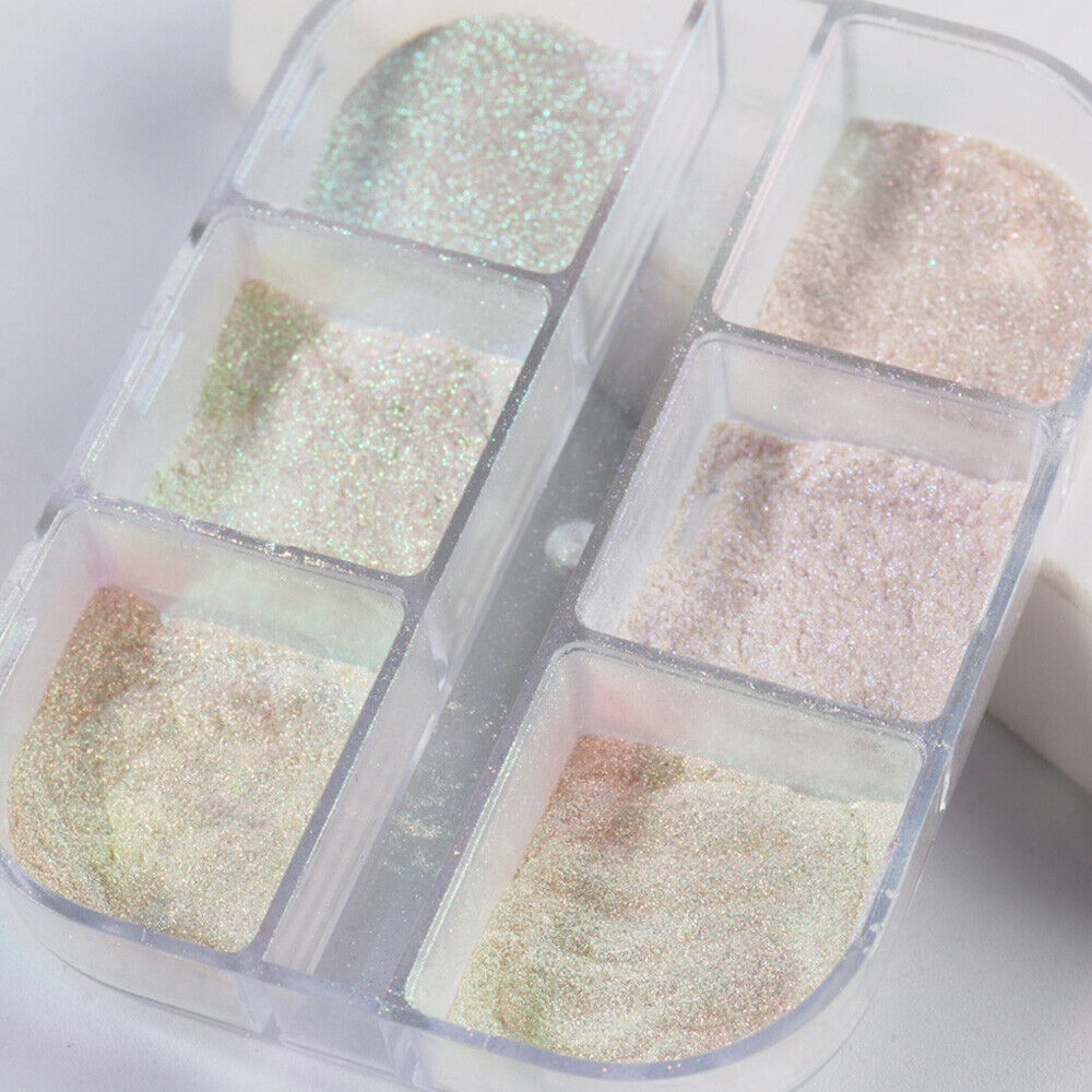 Sequins Rubbing Dust Manicure Mirror Glitter Pigment Chrome Aurora Nail Powder