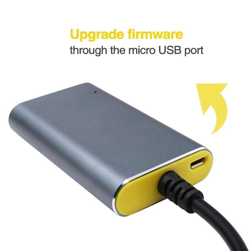 480P HDMI-compatible LineDoubler Adapter ConverterN64/NGC/SNESS-video/Composite